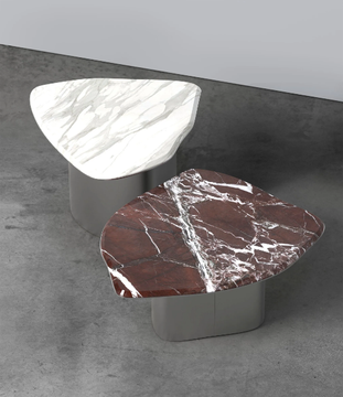 FRAGMENT - Low marble coffee table by Secolo - view 3