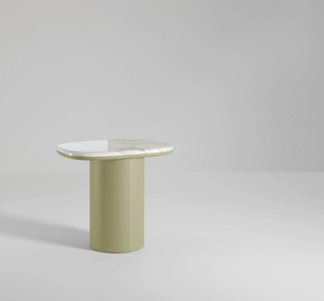 GEMINI SOFT - Rectangular marble coffee table with leather base by Secolo - view 3