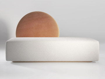 HORIZON - 2 seater fabric sofa by Secolo - view 2