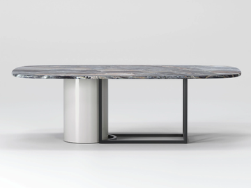 HORUS MARBLE - Rectangular marble table by Secolo - view 3