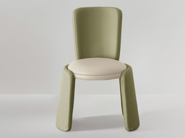 INGE - Fabric chair by Secolo - view 2