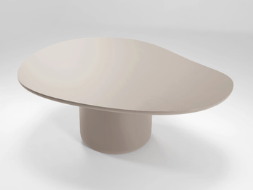 LAGHI 1 - Oval wooden table by Secolo - view 3