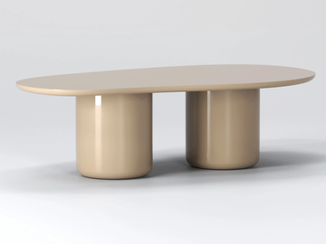 LAGHI 2 - Oval wooden table by Secolo - view 3