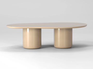 LAGHI 2 - Oval wooden table by Secolo - view 2