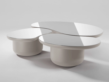 LAGHI - Wooden coffee table by Secolo - view 2