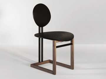 LUNA - Wooden chair by Secolo - view 2