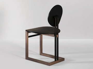 LUNA - Wooden chair by Secolo - view 3