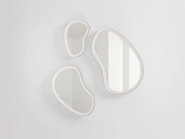 LAGHI - Oval framed wall-mounted mirror by Secolo - view 3