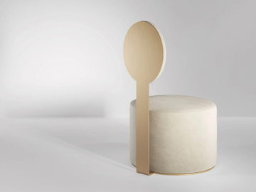 POP - Fabric easy chair by Secolo - view 3