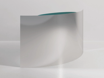 TANGENT - Metal console table by Secolo - view 3