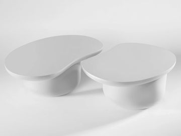 LAGHI MONOCHROME - Wooden coffee table by Secolo - view 3
