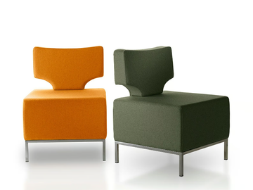 DEXTER - Upholstered modular easy chair by Sedex - view 3