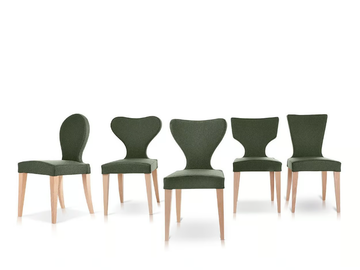 EVA - Upholstered fabric chair by Sedex - view 2