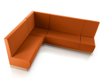 GRETA - Upholstered restaurant booth by Sedex - view 3