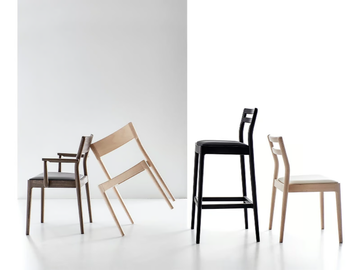 JUNE - Wooden chair by Sedex - view 3
