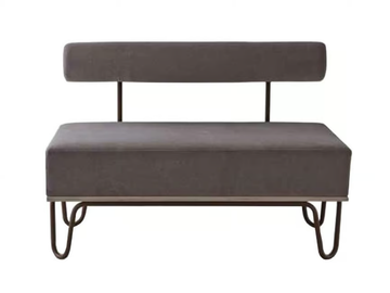 LESLIE - Upholstered bench with back by Sedex - view 3
