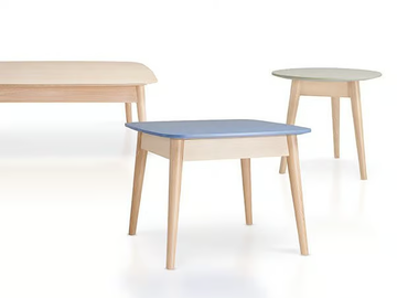 LINO - Square wooden coffee table by Sedex - view 3