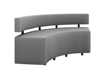 RINGO STAR - Upholstered modular bench with back by Sedex - view 3