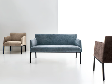 AIR - Easy chair with armrests by Sedex - view 3