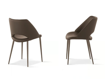 ARISA - Leather chair by Sedit - view 2