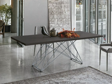 BUILDING - Rectangular wooden table by Sedit - view 2