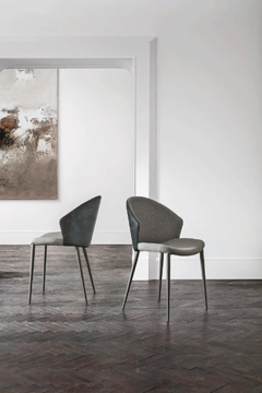 PARIS BICOLOR - Upholstered fabric chair by Sedit - view 3
