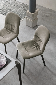 CLOE - Fabric chair with metal structure by Sedit - view 3