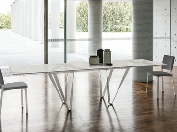 WAVE - Extending ceramic table by Sedit - view 2
