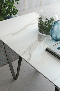 WAVE - Extending ceramic table by Sedit - view 3