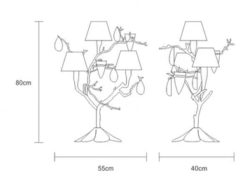 FASCINIUM VIRGA TRIPLE - Halogen table lamp by Serip - view 3