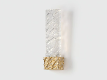 MONDRIAN COSTLINE SMALL - LED handmade bronze wall light by Serip - view 2