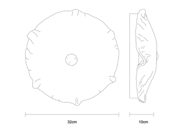 NENUFAR AURA LARGE - Handmade bronze wall light by Serip - view 3