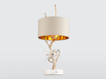 VOA PLIÉ SMALL - Handmade LED bronze table lamp by Serip - view 2