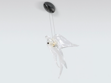 VOA GUTTURALIS EXTRA LARGE - LED handmade glass pendant lamp by Serip - view 3