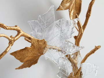 FOLIO TWIG RIGHT - LED handmade bronze wall lamp by Serip - view 3
