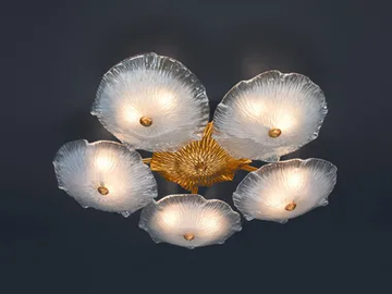 NENUFAR SEED - Handmade bronze ceiling light by Serip - view 2