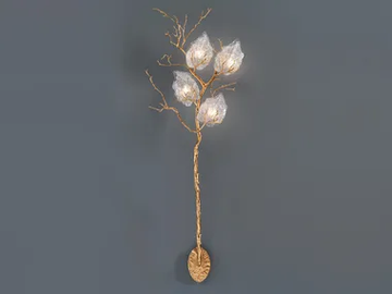 OUTONO CARPINUS - Handmade bronze wall lamp by Serip - view 2