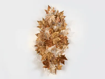 FOLIO HOARD MEDIUM - LED handmade bronze wall light by Serip - view 2