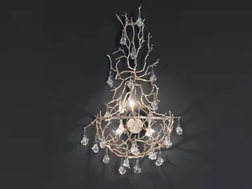 CORAL ROYAL EMPERIOR - Handmade bronze wall lamp by Serip - view 2