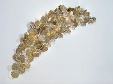 PATHLEAF CRESCENT LARGE - LED bronze wall lamp by Serip - view 2