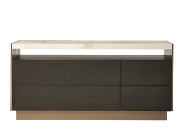 BOSTON - Wooden chest of drawers by Shake - view 2