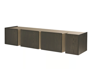 DEEP - Wooden sideboard with doors by Shake - view 3