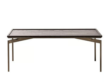 JOY - Rectangular wooden coffee table for living room by Shake - view 2