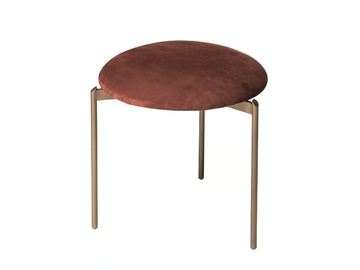 LILY - Low stool with integrated cushion by Shake - view 3