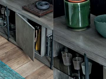 LINE - Wooden sideboard by Shake - view 3
