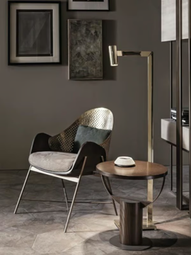 LOOP - Round wooden side table by Shake - view 3