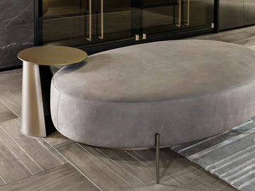 VICTOR - Round metal side table by Shake - view 3