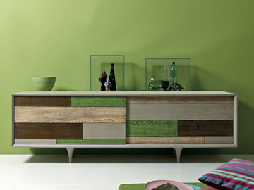 CHAGALL - Sideboard with sliding doors by Shake - view 2