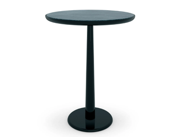 AMARETTO - Round glass and steel table by Sicis - view 2