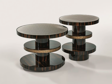 BABYLON - Round coffee table by Sicis - view 2